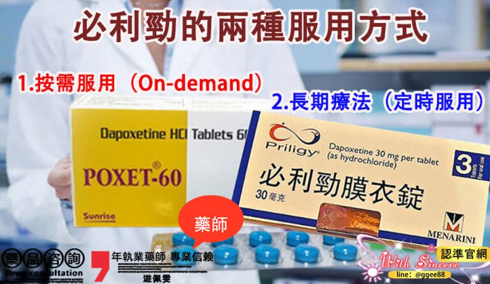 必利勁吃法